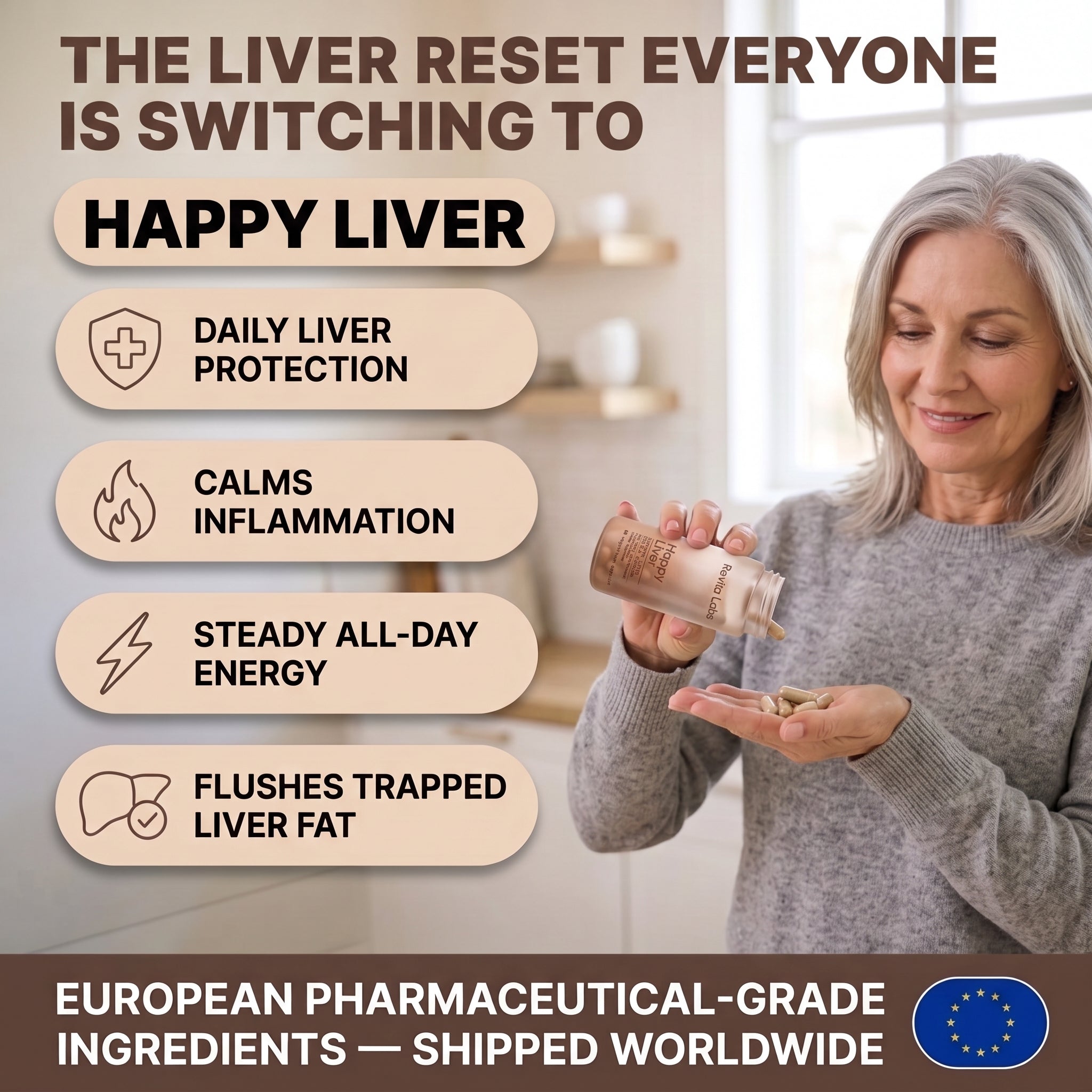 Happy Liver - Pharmaceutical-Grade Liver Detox & Repair